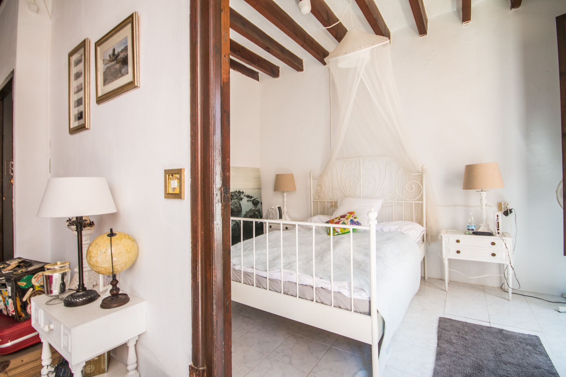 One of the bedrooms